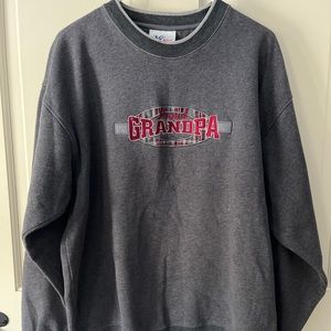 XL Vintage “Proud Grandpa” crew neck